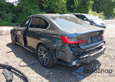 2020 BMW 330I xDrive из США, поврежденный, VIN 3MW5R7J06L8B32433